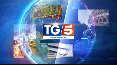 Prima Pagina Tg5 copertina del programma Prima Pagina Tg5