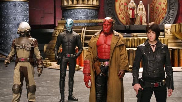 Hellboy: The Golden Army copertina del programma Hellboy: The Golden Army